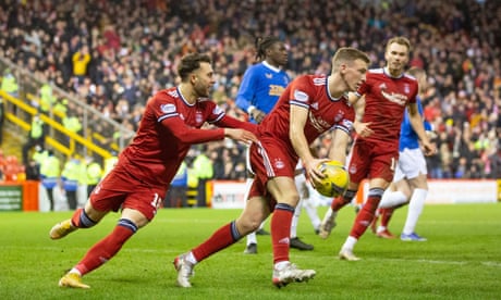 Scottish Premiership: Aberdeen’s Ferguson denies Rangers victory