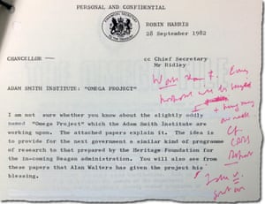 Chancellor - Adam Smith Institue - Ragout from 1982