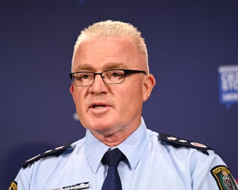NSW police commissioner Mal Lanyon