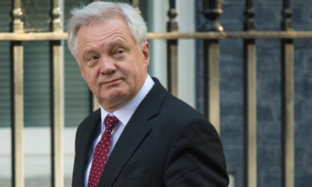 Brexit secretary David Davis: not making much progress in negotiations, contrary to expectations.