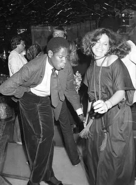Talley found a home in 70s bohemian New York ... dancing with an unidentified guest at Regine’s in 1977. Photograph: Darleen Rubin/Penske Media/Rex/Shutterstock