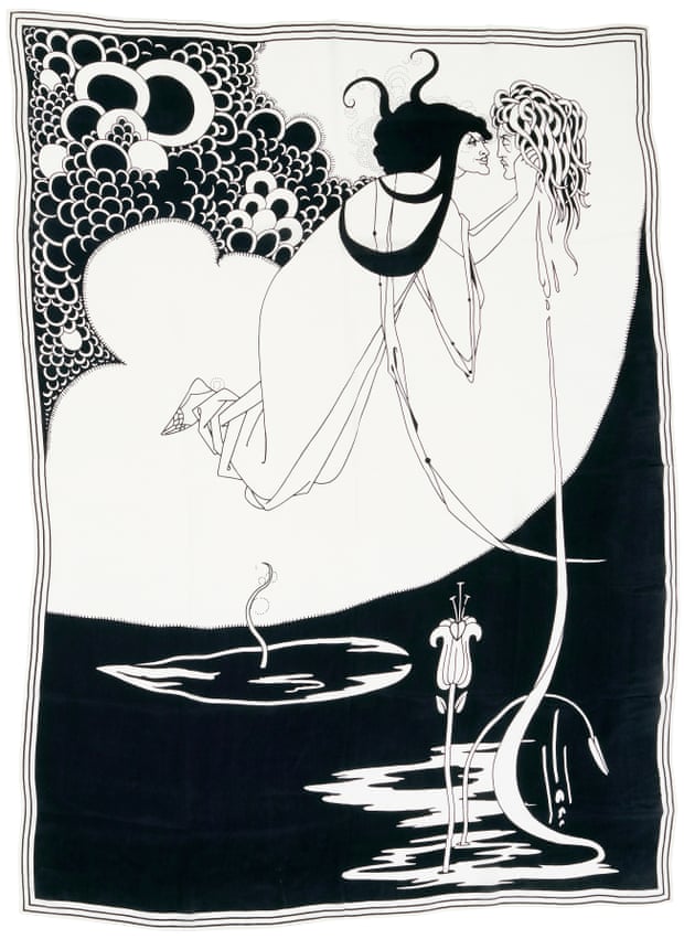 I kiss thy lips … one of Beardsley’s Salomé illustrations.