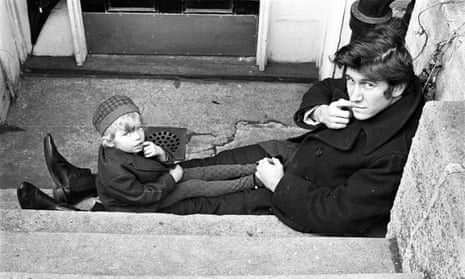 Phil Ochs and his daughter Meegan in New York, 1967.