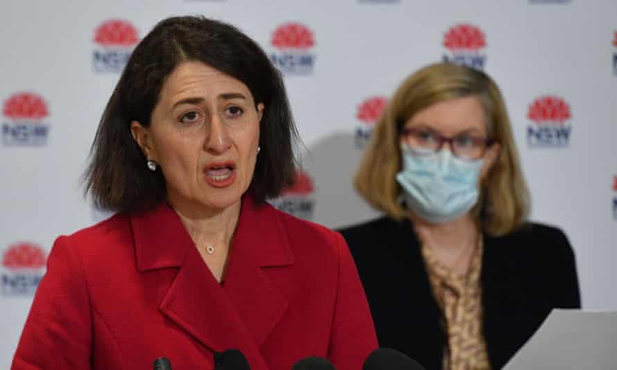 NSW Covid update: Scott Morrison rejects request from Gladys Berejiklian for extra Pfizer vaccine | New South Wales | The Guardian