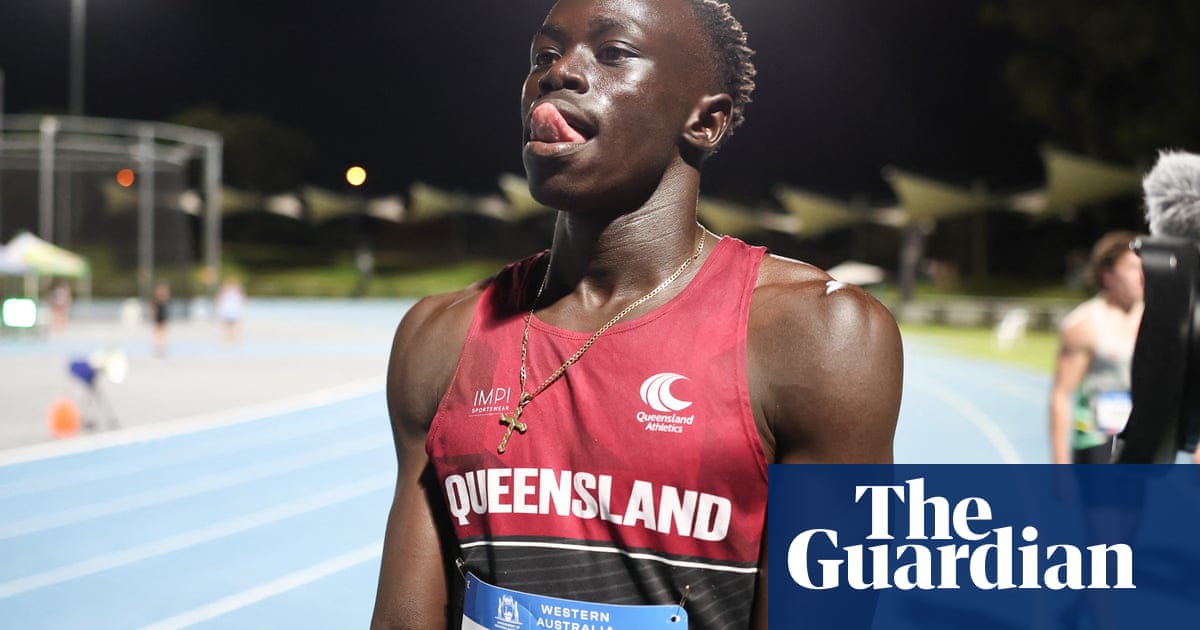 Australian Sprinter Gout Gout Wins European Debut in Record 20.02 Seconds