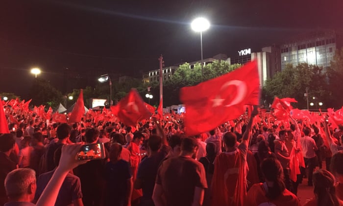 Demonstrations in Ankara.