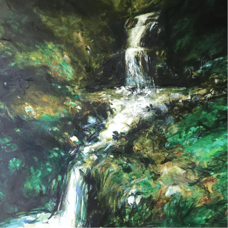 Untitled (Waterfall 2), by Yasmin David.