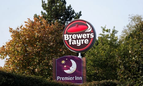 The Premier Inn Hotel and Brewers Fayre at the Durham North.