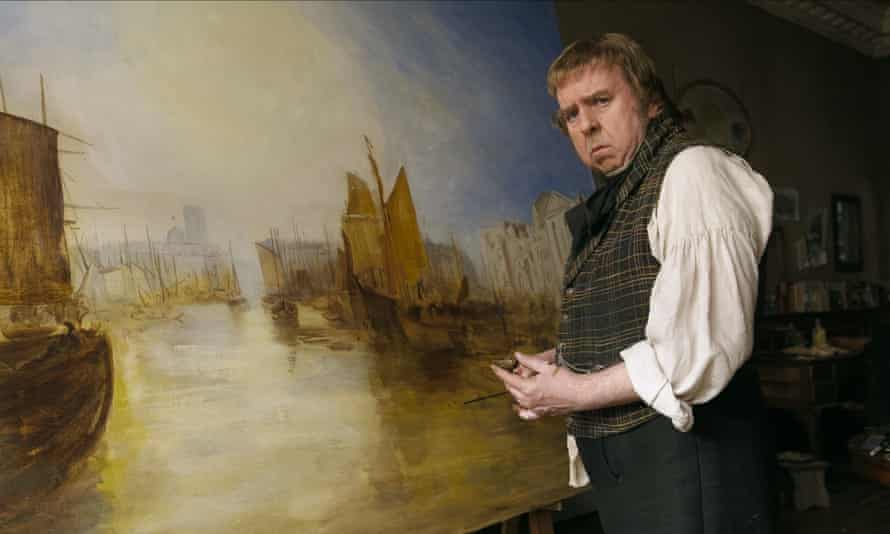 Timothy Spall in Mr Turner.