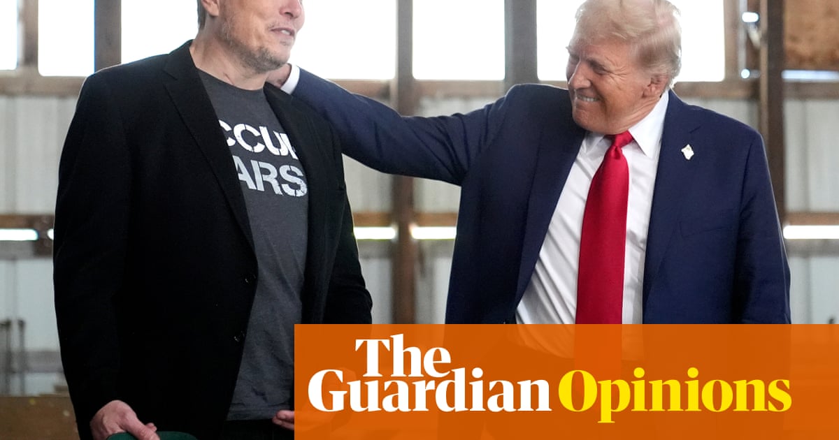 Male friendship isn't easy. Just ask Trump and Musk | Dave Schilling