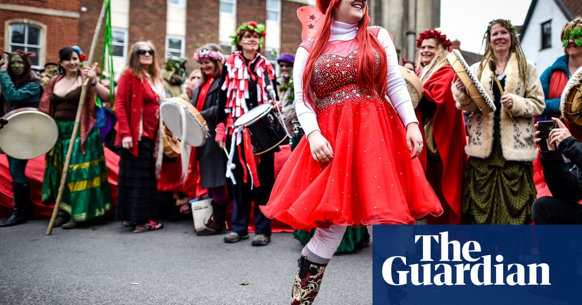 Glastonbury Beltane celebrations in pictures World news The Guardian