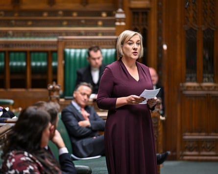Lisa Smart speaking in the House of Commons.