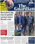 Guardian front page, Tuesday 21 May 2019