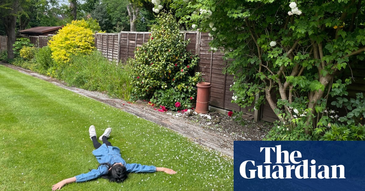 Young country diary: I lie in my garden and let spring wash over me