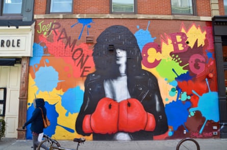 Street art in New York City on Leaf’s walking tour.