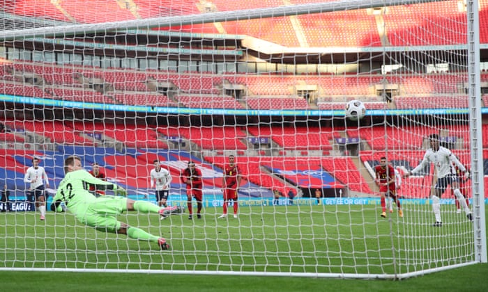 England Sink Belgium In Nations League Thanks To Mount S Lucky Break Football The Guardian