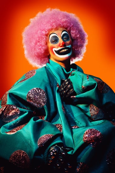 Photo from Cindy Sherman’s Clown series from 2003-04