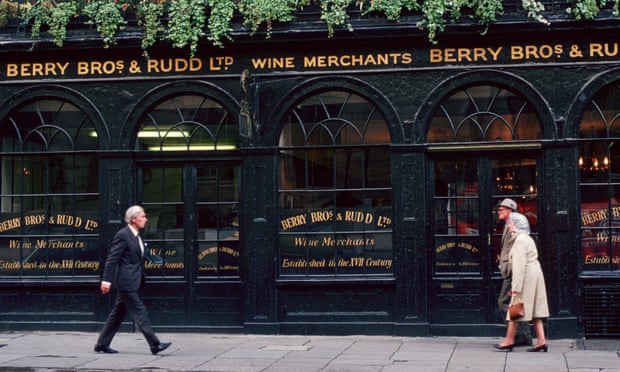 Berry Bros & Rudd Wine Merchants in London