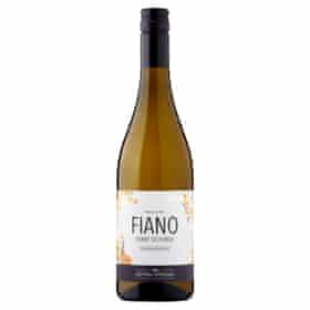 Bottle of white wine. Asda Extra Special Fiano Terre Siciliane 2020. 