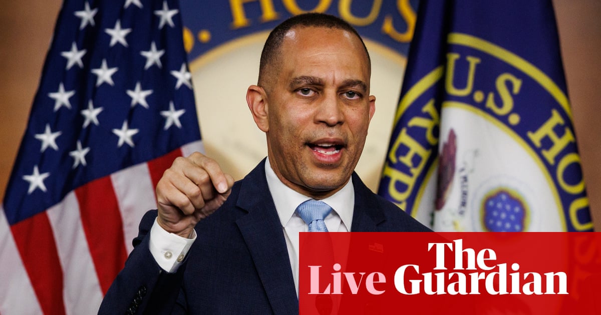 Democrats push to pass Iran war powers resolution despite House recess, accusing Trump of ‘unhinged behavior’ – US politics live