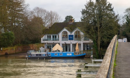 Il pub dei traghetti a Cookham, Berkshire