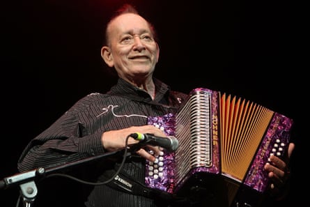 Jimenez performing in Austin, Texas, in 2011. (Photo by Gary Miller/FilmMagic)