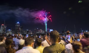 New Zealanders Celebrate New Year’s Eve 2019.