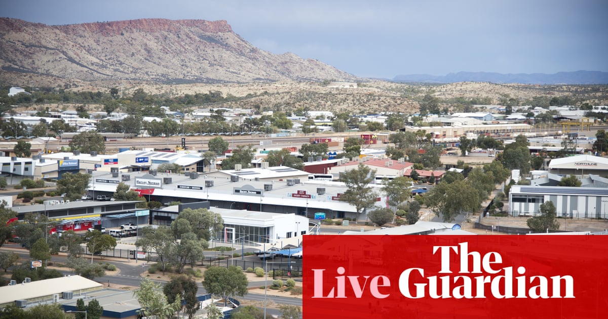Australia news live: NT chief minister flies to Alice Springs amid law and order crisis