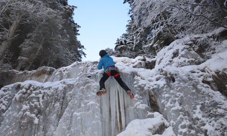 Ice Climbing in France
