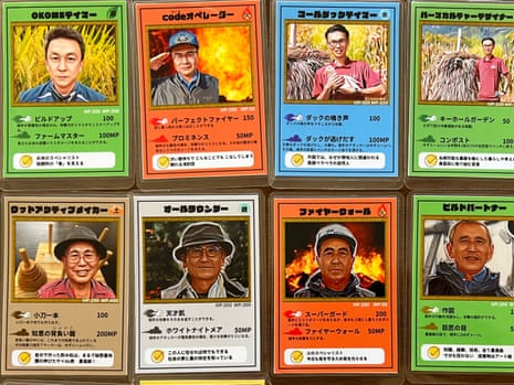 It's done wonders': trading card game featuring middle-aged men revives Japanese town | Japan | The Guardian It's done wonders': trading card game featuring middle-aged men revives Japanese town | Japan | The Guardian