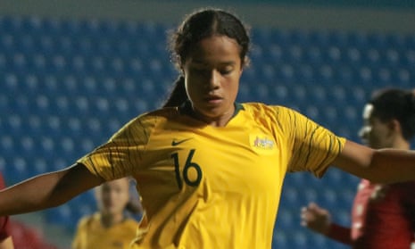 Australia's Mary Fowler makes international football debut at age 15 ...