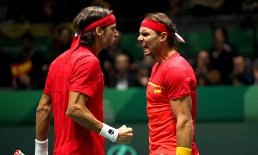 Rafael Nadal Powers Spain Past Great Britain Into Davis Cup Final Davis Cup The Guardian Nadal Davis Cup 2022