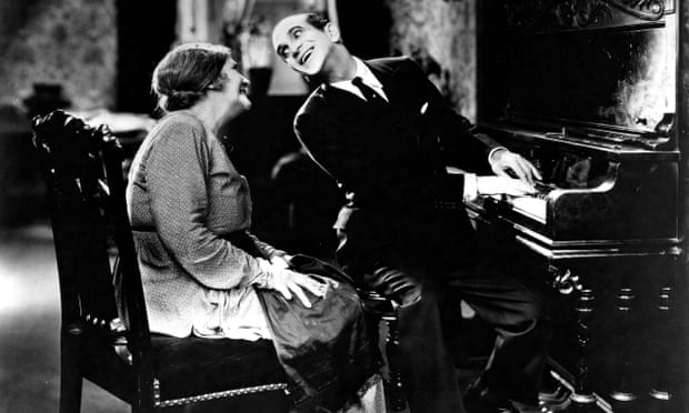 May McAvoy and Al Jolson in The Jazz Singer, 1927