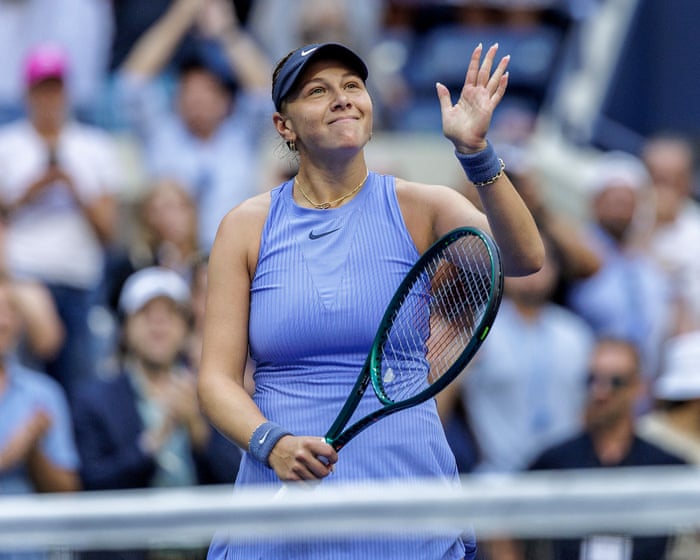 US Open tennis 2025 women’s semi-finals: Osaka v Anisimova; Sabalenka beats Pegula – live