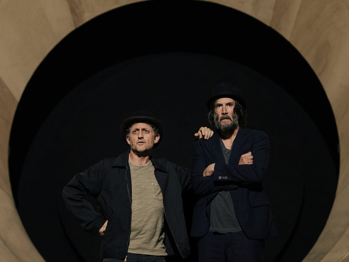 Waiting for Godot review – Keanu Reeves and Alex Winter's unlikely reunion | Broadway | The Guardian