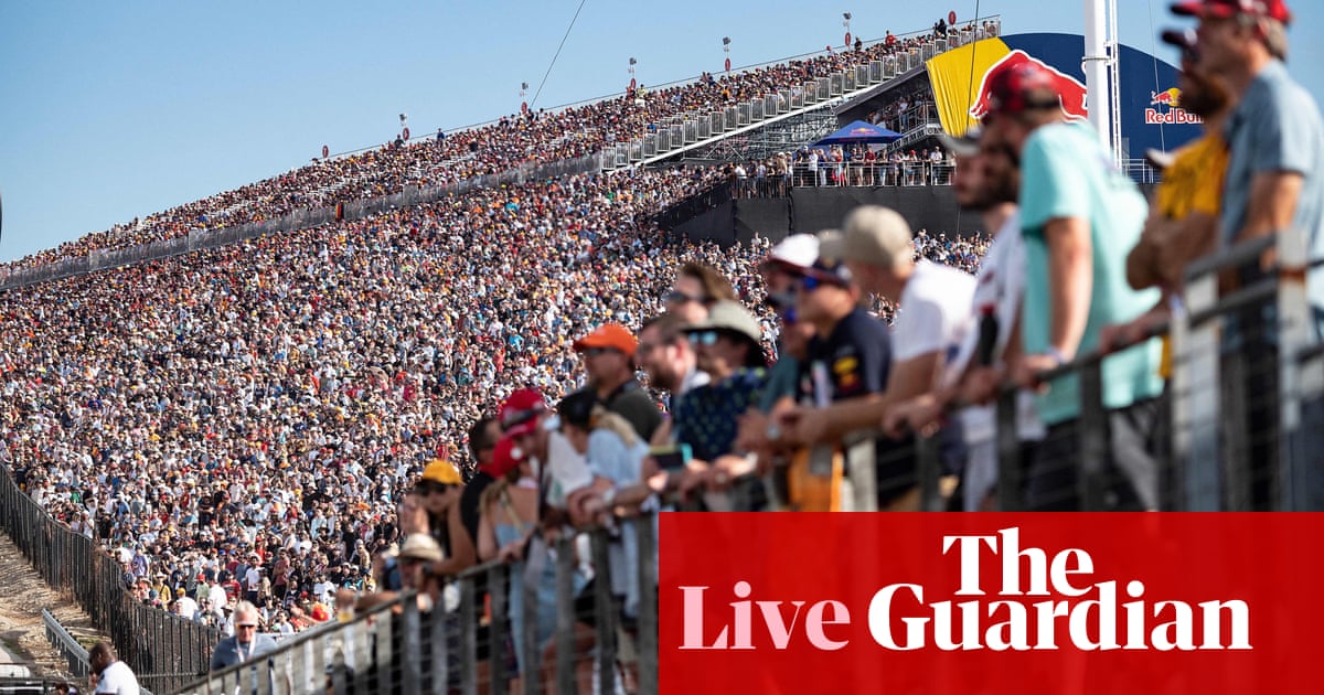 US Grand Prix: Formula One – live!