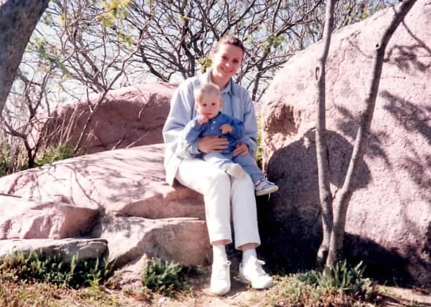 'Tracey Foley' with Tim at Toronto Zoo in 1991.