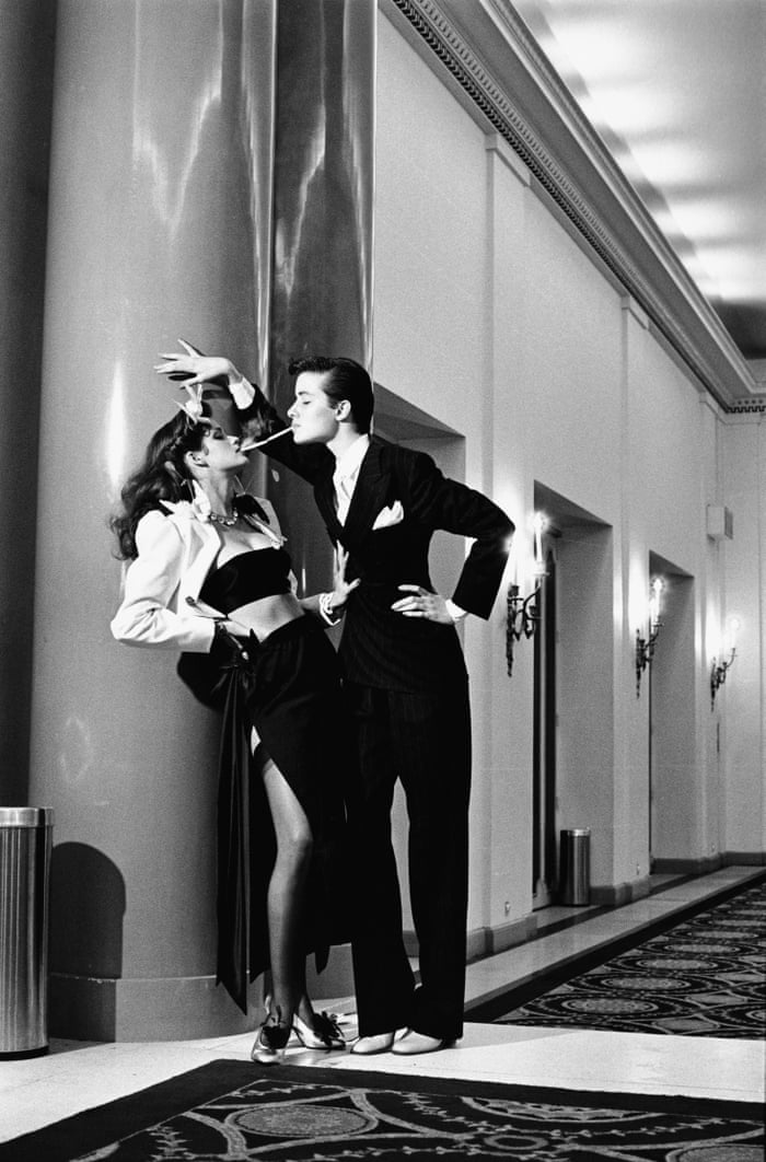 Helmut Newton S Retro Verseau A Study In Erotic Ambiguity Art And Design The Guardian