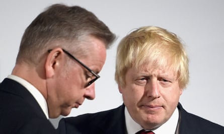 Boris Johnson and Michael Gove.