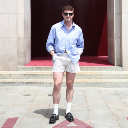 Paul Mescal attends the Gucci men’s spring summer 2025 fashion show during the Milan fashion week at Triennale di Milano on 17 June 2024 in Milan, Italy.