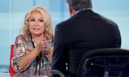 Roseanne Barr has raised eyebrows with tweets that evoked QAnon.