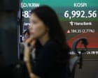 Asian technology shares ride high on AI optimism after Nvidia’s ‘stunning’ results – business live