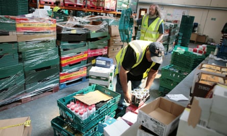 FareShare depot in south London