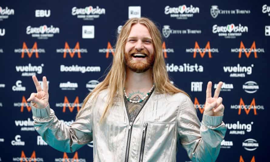 The UK’s entry, Sam Ryder, placed second in the contest with his song Space Man.