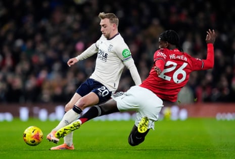 Ayden Heaven goes in the book early doors.