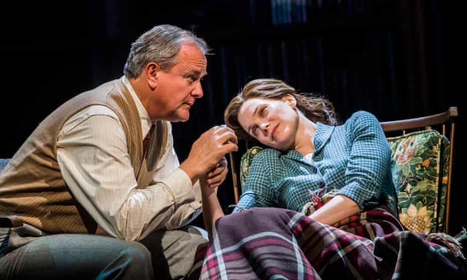 Hope snatched away by fate … Hugh Bonneville and Liz White.