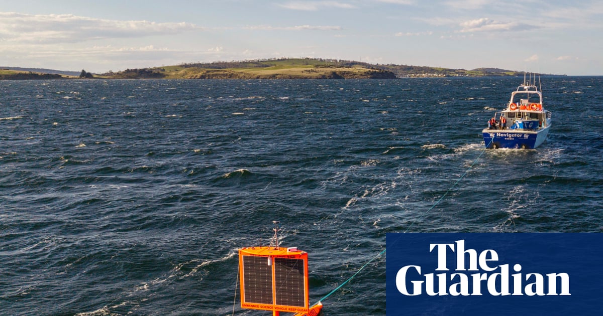 ‘Robust little’ vessel begins treacherous 22,000km journey around Antarctica in the name of climate science