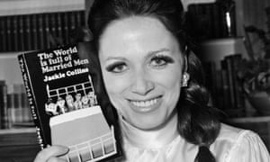 Collins with her first book The World Is Full Of Married Men in London in 1968.