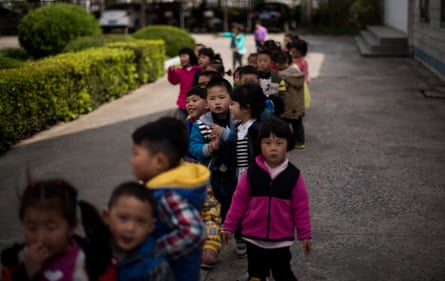 Beijing’s demographic crisis means China could get old before it gets rich 1 Children playing in a schoolyard in Rudong, Jiangsu province.