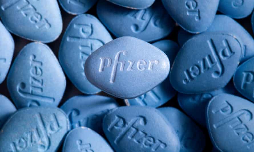 Pfizer's Viagra pills.